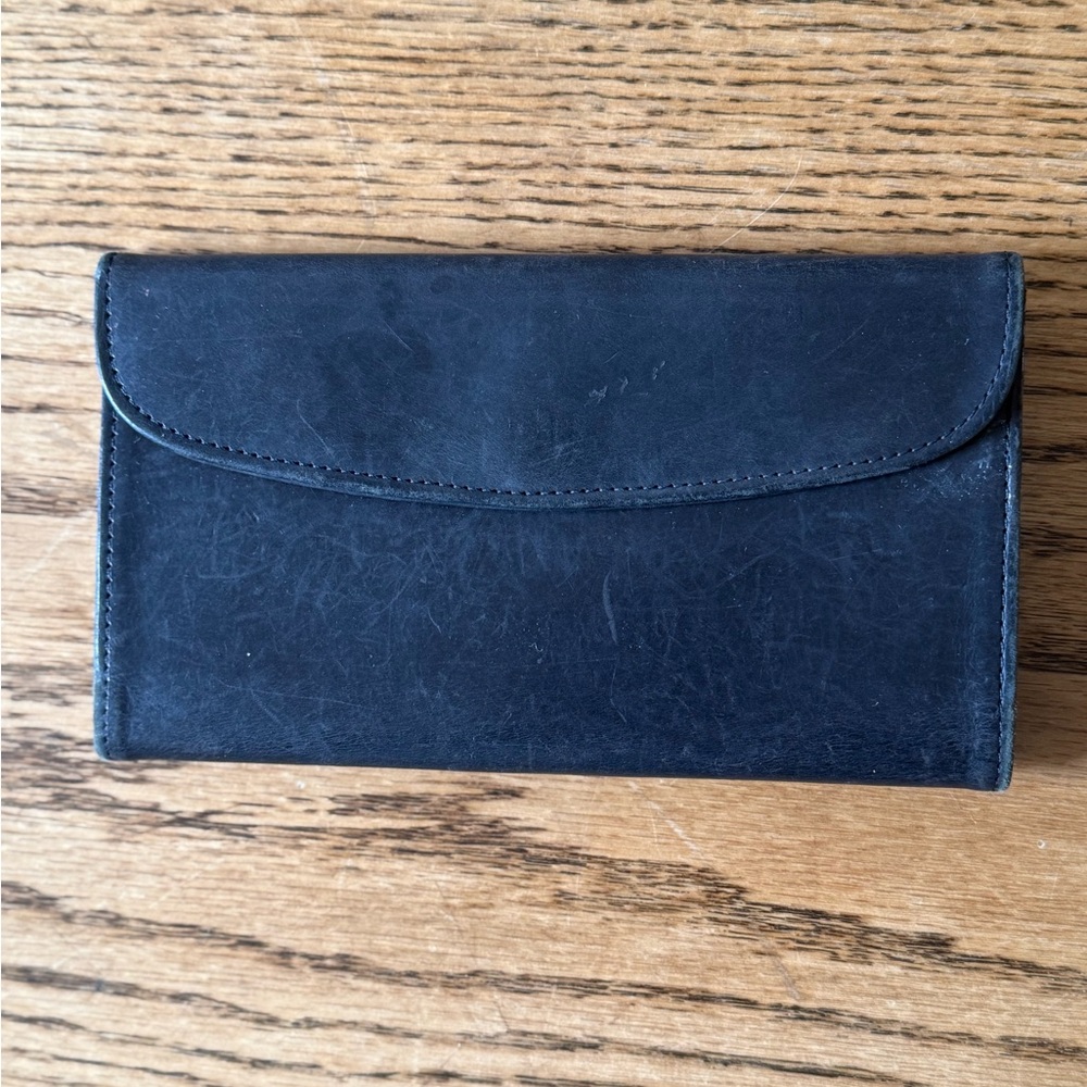 Vintage Coach Black Wallet